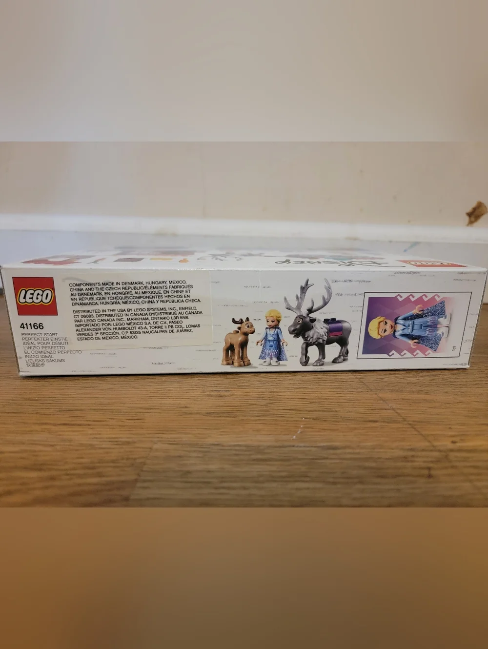 Disney Frozen II Elsa Wagon Adventure Lego Building Kit.